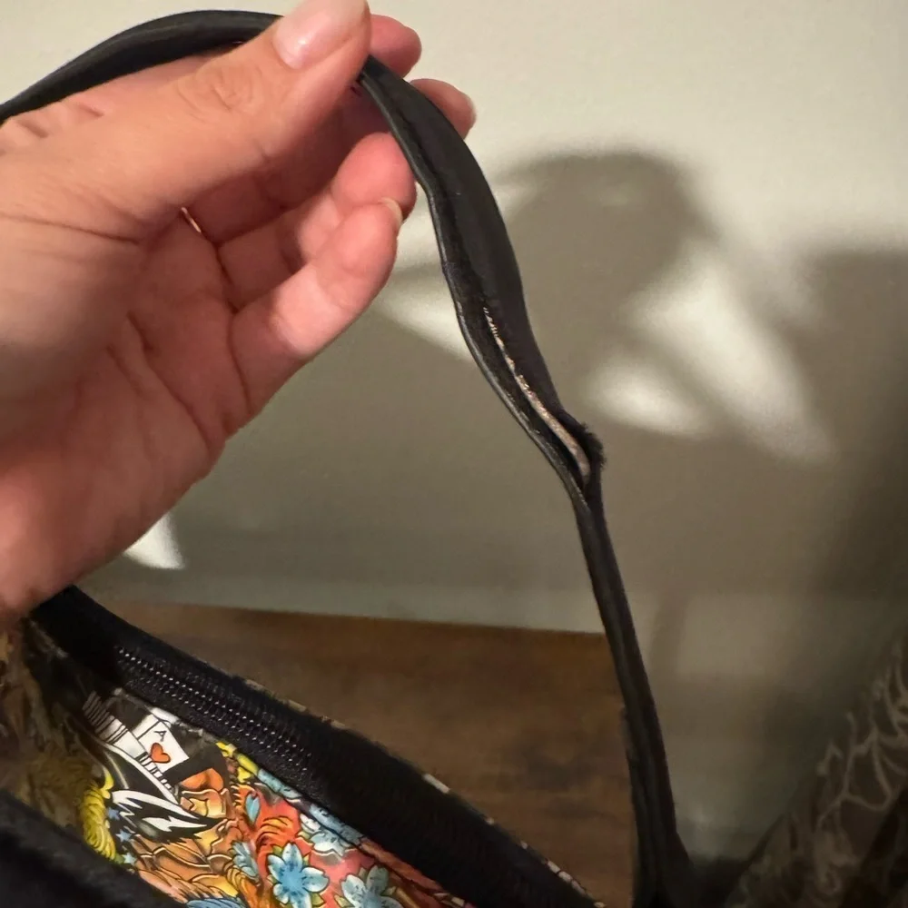 ❤️‍🔥❤️‍🔥Ed Hardy Christian Audigier Colorful Women's Tote Bag